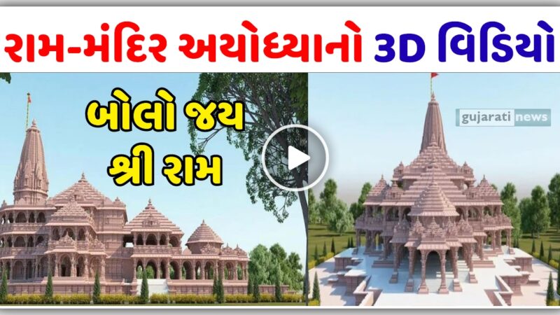 આટલું ભવ્ય અને આલીશાન બનશે રામ મંદિર, જુઓ 3D ફિલ્મમાં મંદિરની ઝલક