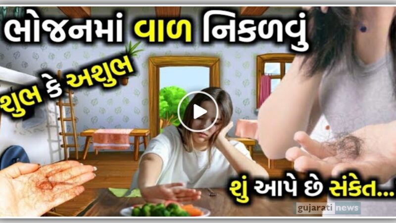 ભોજનમાં વાળ નિકળવું શુભ કે અશુભ? શું આપે છે સંકેત?