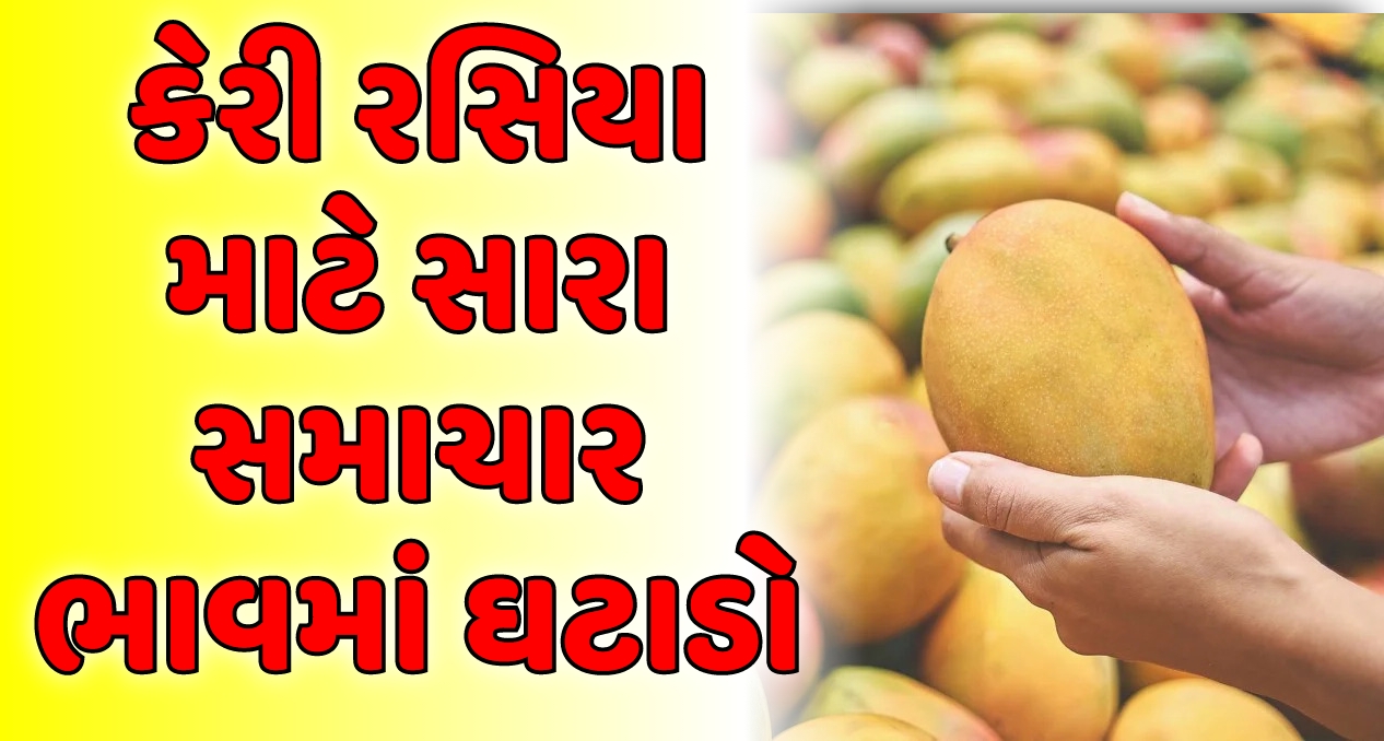 વાહ વાહ મોજ પડી ગઈ…..કેરી ના ભાવ માં થયો ઘટાડો, એક બોક્સ ની કિંમત જાણી ને ચોકી જશો…