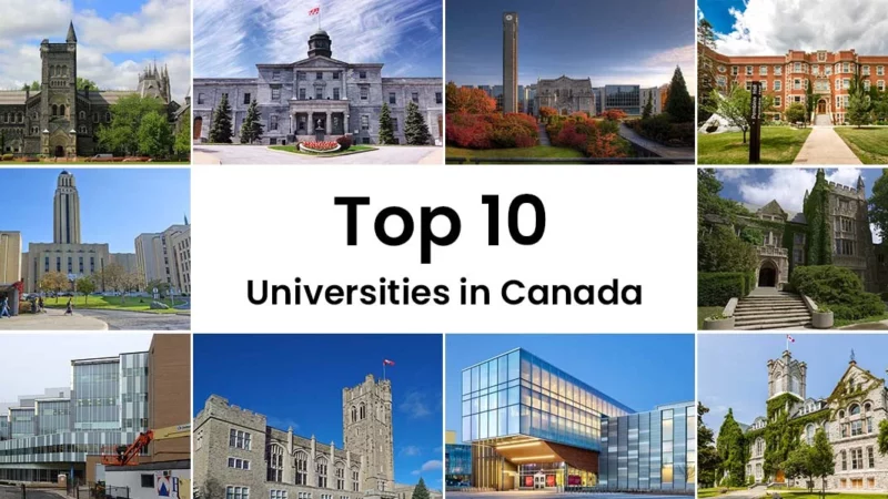 Top 10 Universities in Canada: Shaping the Future Leaders